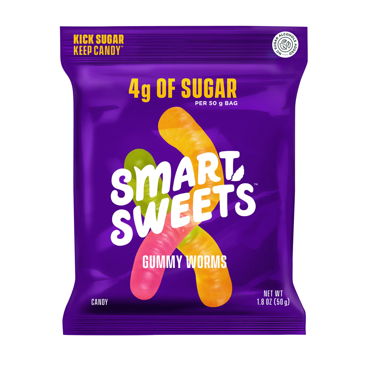 Smart Sweets - Gummy Worms 50g – foodiepages