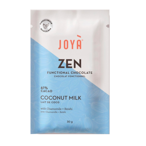 JOYA - Functional Chocolate - 30g - Dark 70% Cacao (ZEN) - Calming + Adaptogenic