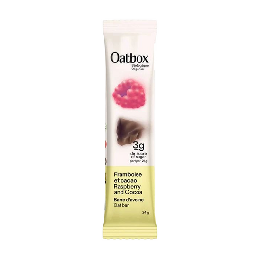 Oatbox - Raspberry and Cocoa Oat Bar 24g