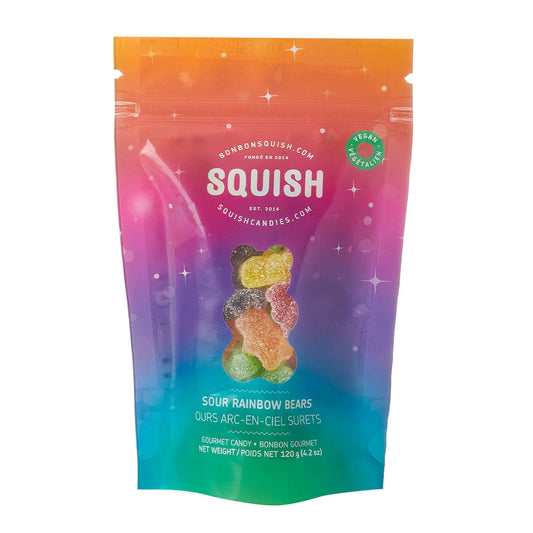 Squish - Vegan Sour Rainbow Bears 120g