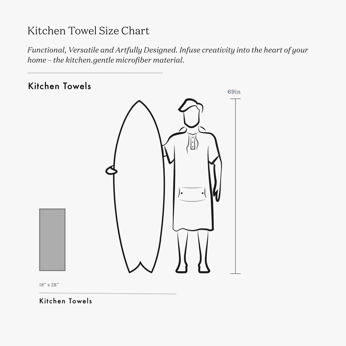 Slowtide - Dylan Quick-Dry Kitchen Towel