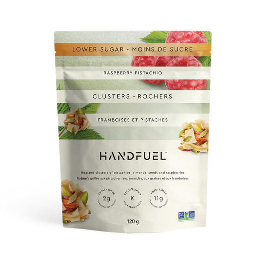 Handfuel - Raspberry Pistachio Clusters 120g