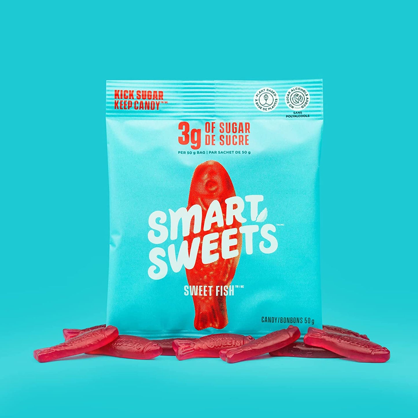 Smart Sweets - Gummy Fish 50g