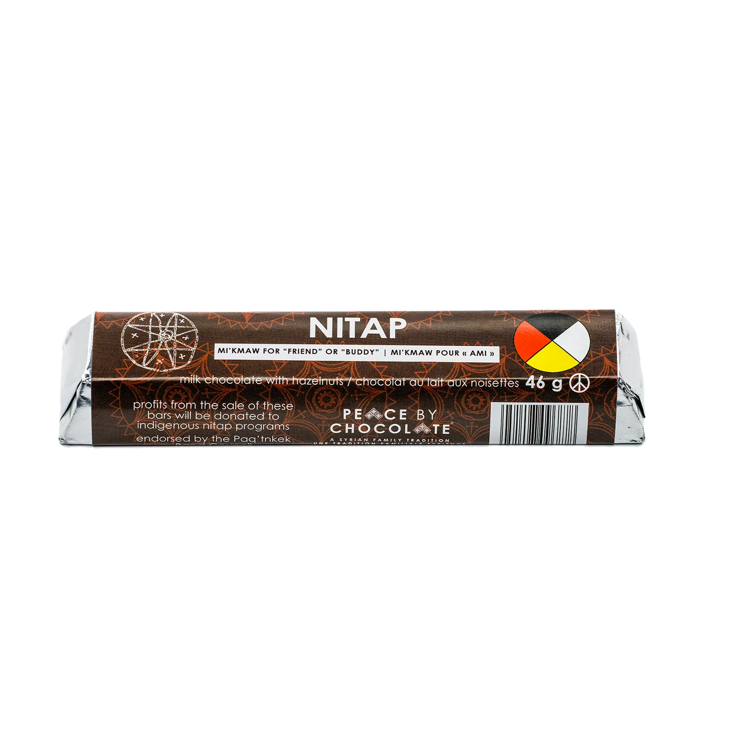 Nitap Bars (46g) - Peace By Chocolate